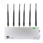 Indoor Device To Block Wifi Signal , 20MHZ - 6.5Ghz Wifi Network Jammer