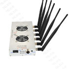 450 * 240 * 85mm Cell Phone And Wifi Jammer 6 Band For Network / Internet
