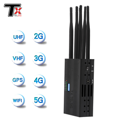 Churches Six Way Handheld Phone Jammer Suitable For Meeting Rooms