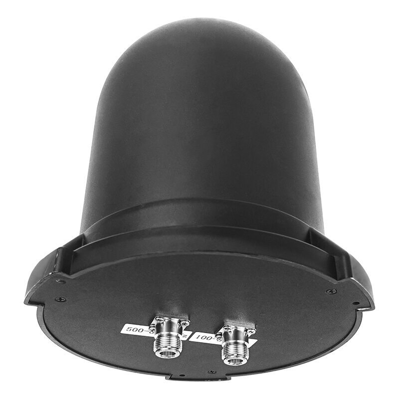 100-6000MHz Dual-Band Circularly Polarized Omnidirectional Antenna, 360° Waterproof Mushroom Antenna Booster for Drone Monitoring & Countermeasure