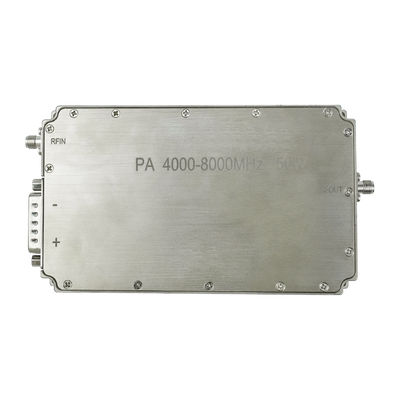 4000-8000MHz 50W Modulo di amplificatore di droni ad alto guadagno 47dB Guadagno stabile 1dB