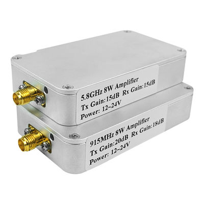 Modulo wireless bidirezionale amplificatore 5W 8W 10W 2.4ghz 5.2ghz 5.8ghz per amplificatore del segnale dei droni