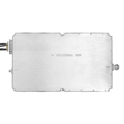 Banda di alta potenza di 100 W 2000-6200mhz anti drone 53dbm per apparecchiature di difesa drone