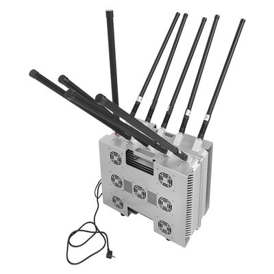 Nuovo design a 10 canali a banda completa 360° Equipaggiamento di rilevamento di interferenze per droni FPV con protezione ideale per la sicurezza