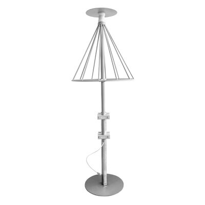 Antenna a discone a banda larga ad alto guadagno personalizzata da 100 a 6000 MHz per il sistema anti drone