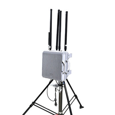 360° 10KM in un drone jammer & detector grande sistema di attrezzature all'aperto