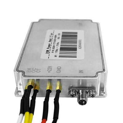 Amplificatore di potenza PA a banda larga 28V 0dB in ingresso 10-18GHz per la sicurezza del segnale
