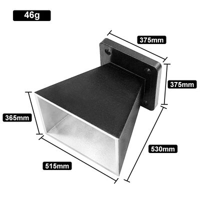 Nuova antenna WiFi leggera da 46g 5150-5850MHz con finitura in polvere nera opaca