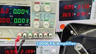 r Modulo amplificatore di potenza PA da 100 W ultra banda 300-2700 MHz Per progetti governativi
